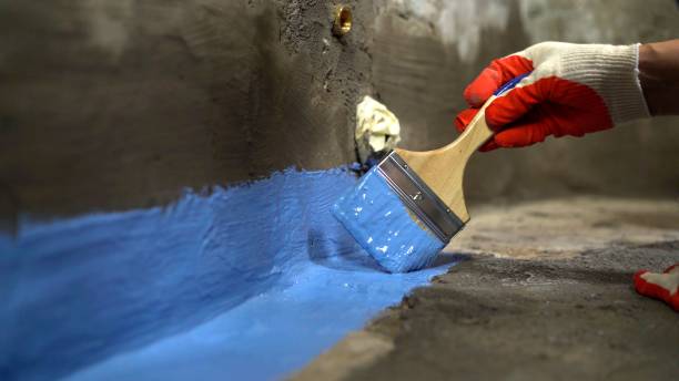 Commercial Waterproofing project at a Bowersville, OH business property by SJ Waterproofing Pros